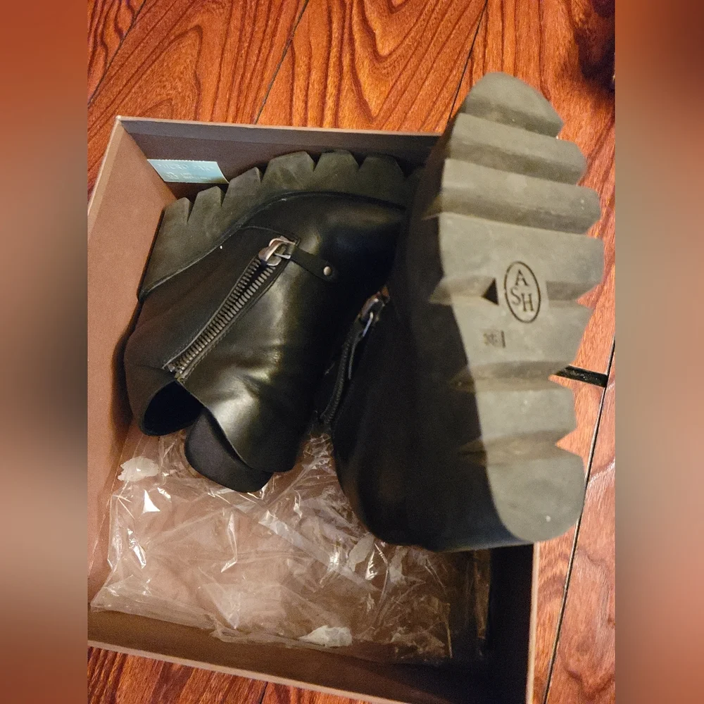 Ash Roxanne Wedge Bootie - Picture 4 of 8